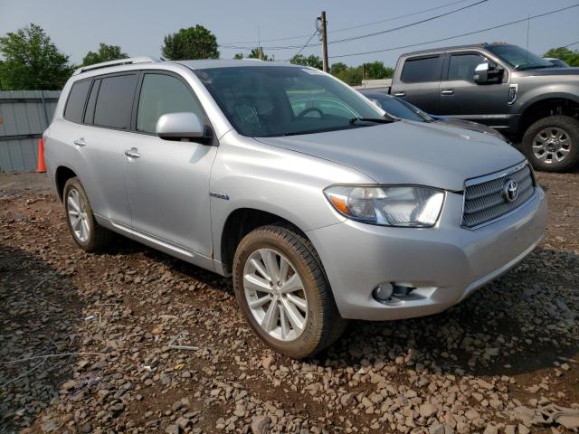 JTEEW44A482020410 - 2008 TOYOTA HIGHLANDER HYBRID LIMITED SILVER photo 4