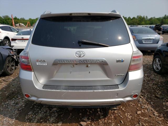 JTEEW44A482020410 - 2008 TOYOTA HIGHLANDER HYBRID LIMITED SILVER photo 6