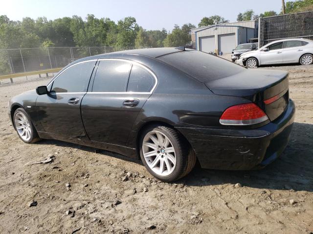 WBAGL634X2DP55642 - 2002 BMW 745 I BLACK photo 2