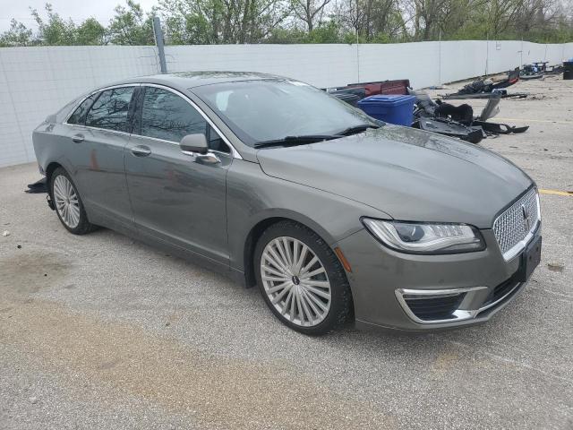 3LN6L5E98HR609642 - 2017 LINCOLN MKZ RESERVE GRAY photo 4