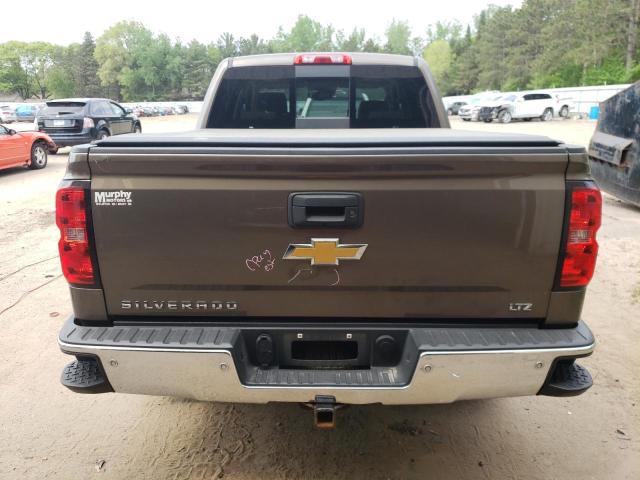 3GCUKSEC2EG427127 - 2014 CHEVROLET 1500 K1500 LTZ BROWN photo 6