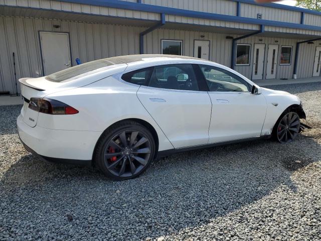 5YJSA1E43FF102541 - 2015 TESLA MODEL S WHITE photo 3