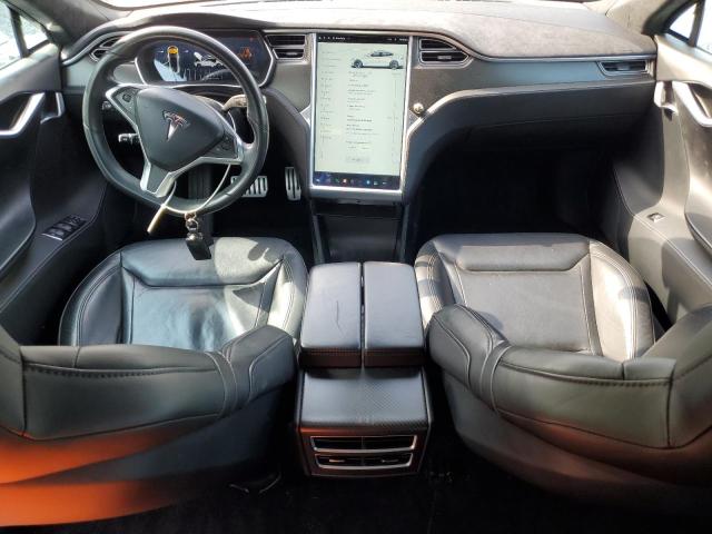 5YJSA1E43FF102541 - 2015 TESLA MODEL S WHITE photo 8