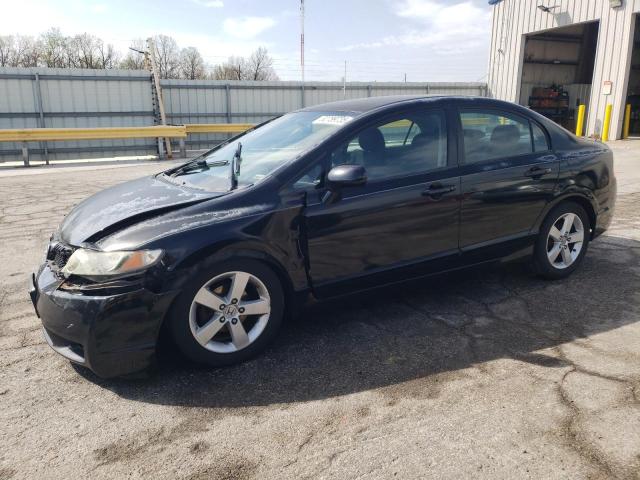 2HGFA1F60BH542806 - 2011 HONDA CIVIC LX-S Սև լուսանկար 1