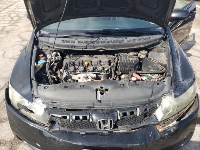 2HGFA1F60BH542806 - 2011 HONDA CIVIC LX-S Սև լուսանկար 11