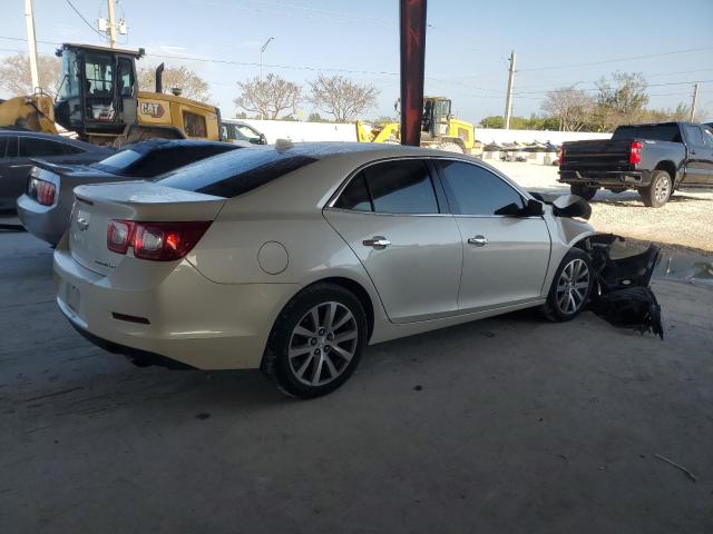 1G11H5SL4EF104702 - 2014 CHEVROLET MALIBU LTZ WHITE photo 3