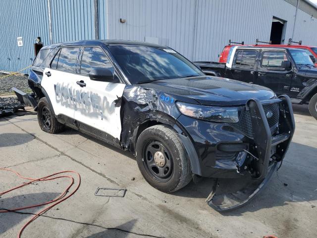 1FM5K8AB4PGA20067 - 2023 FORD EXPLORER POLICE INTERCEPTOR 黑色 照片 4