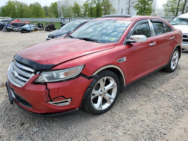 1FAHP2KT2AG113030 - 2010 FORD TAURUS SHO BURGUNDY photo 1