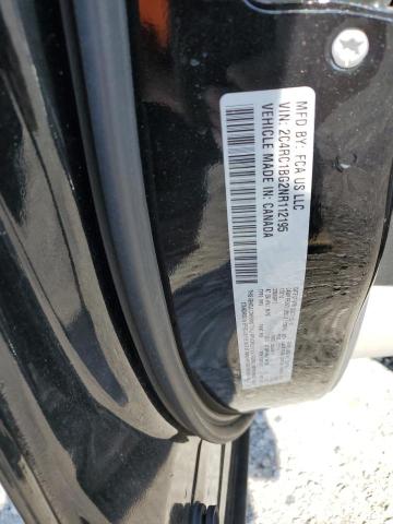 2C4RC1BG2NR112195 - 2022 CHRYSLER PACIFICA TOURING L BLACK photo 13