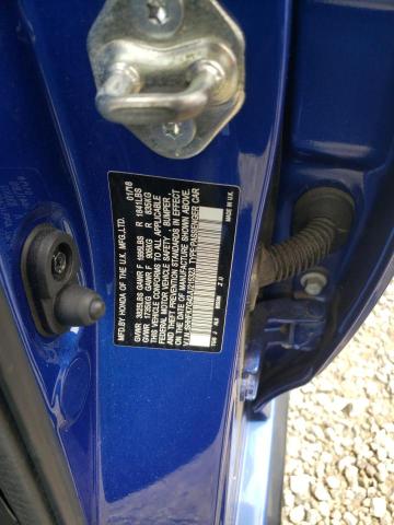 SHHFK7G42JU215323 - 2018 HONDA CIVIC SPORT 蓝色 照片 12