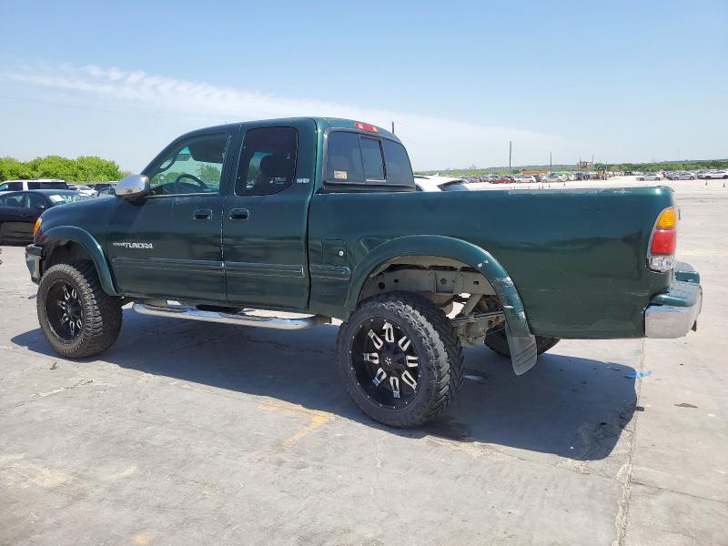 5TBRT3419YS109089 - 2000 TOYOTA TUNDRA ACCESS CAB 绿色 照片 2