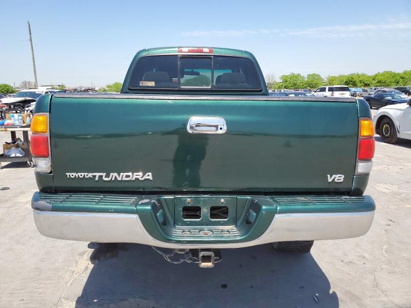 5TBRT3419YS109089 - 2000 TOYOTA TUNDRA ACCESS CAB 绿色 照片 6