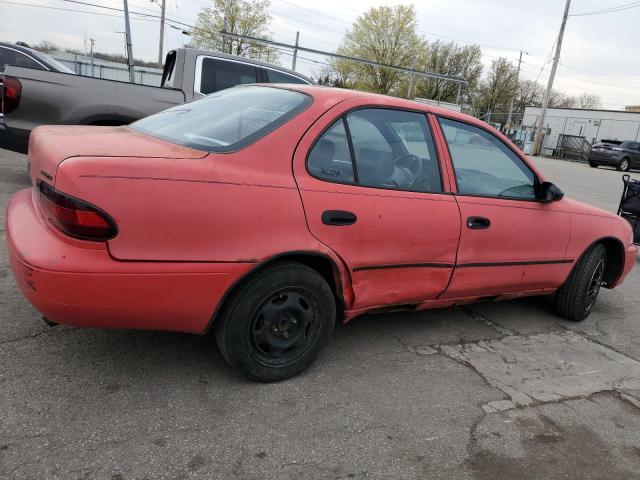 1Y1SK526XTZ070389 - 1996 GEO PRIZM BASE RED photo 3