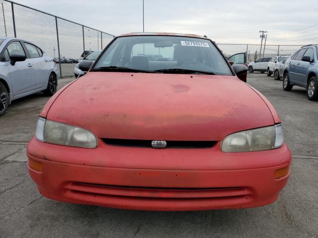 1Y1SK526XTZ070389 - 1996 GEO PRIZM BASE RED photo 5