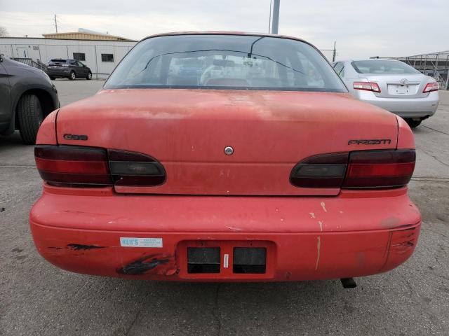 1Y1SK526XTZ070389 - 1996 GEO PRIZM BASE RED photo 6
