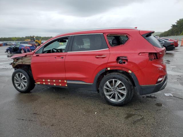 5NMS5CAD9LH250774 - 2020 HYUNDAI SANTA FE LIMITED RED photo 2