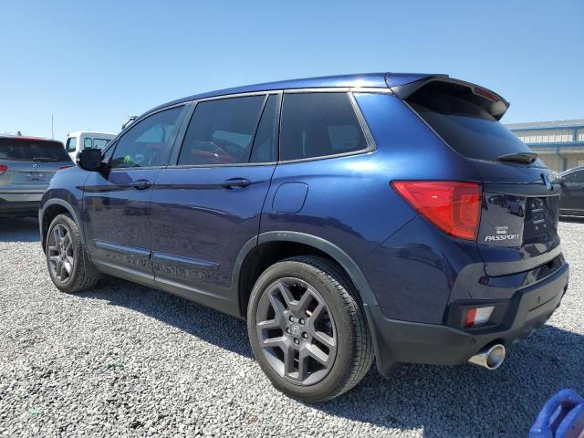 5FNYF7H51NB002827 - 2022 HONDA PASSPORT EXL ლურჯი ფოტო 2