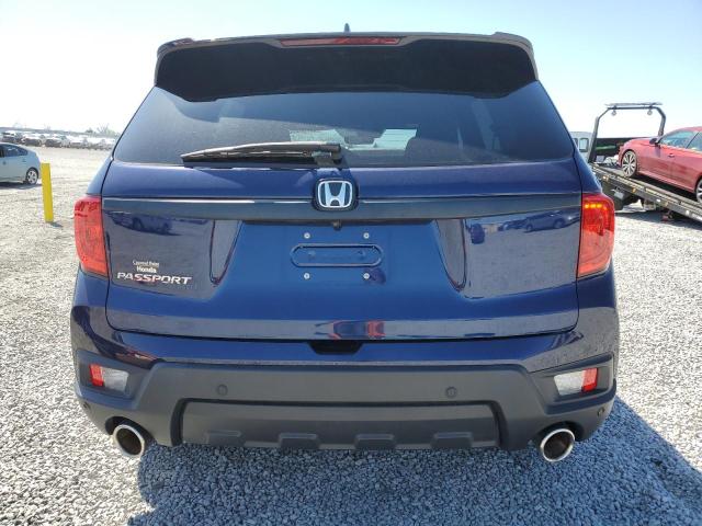 5FNYF7H51NB002827 - 2022 HONDA PASSPORT EXL ლურჯი ფოტო 6