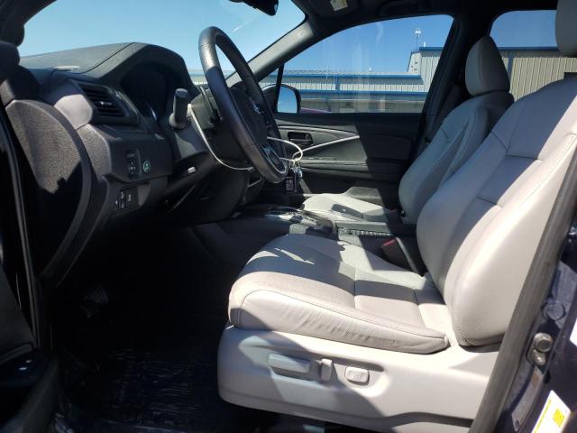 5FNYF7H51NB002827 - 2022 HONDA PASSPORT EXL ლურჯი ფოტო 7