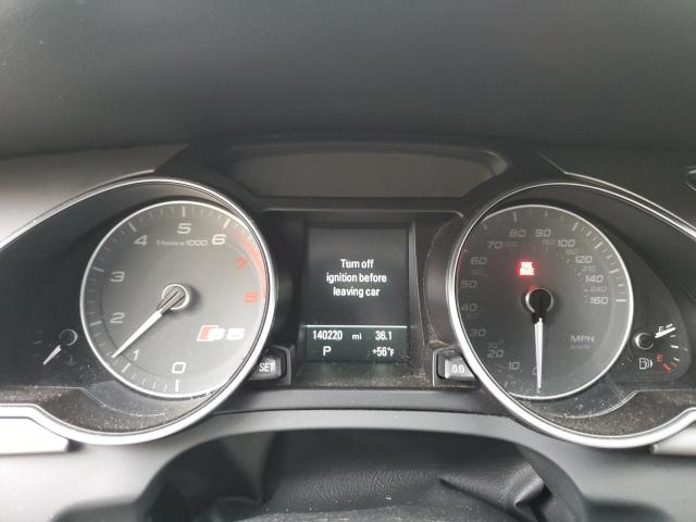 WAUVGAFR5DA020111 - 2013 AUDI S5 PRESTIGE BLACK photo 9