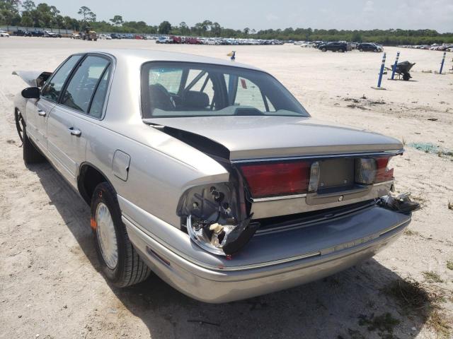 1G4HR52K1VH555483 - 1997 BUICK LESABRE LIMITED SILVER photo 3