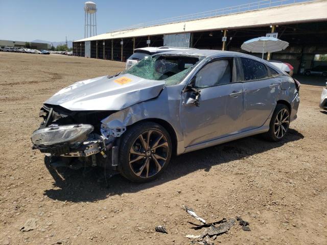 2HGFC2F89LH587116 - 2020 HONDA CIVIC SPORT 银色 照片 1