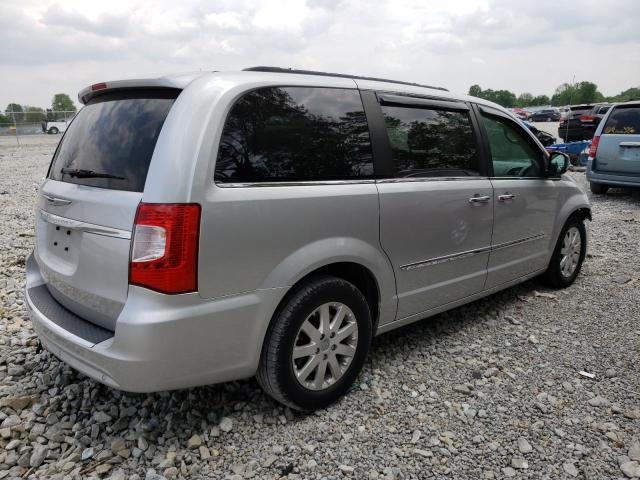 2C4RC1CG2CR267390 - 2012 CHRYSLER TOWN & COU TOURING L SILVER photo 3