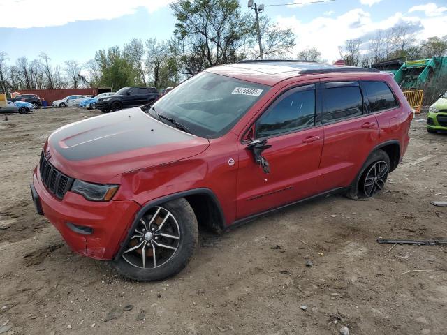 1C4RJFLG9HC633493 - 2017 JEEP GRAND CHER TRAILHAWK წითელი ფოტო 1