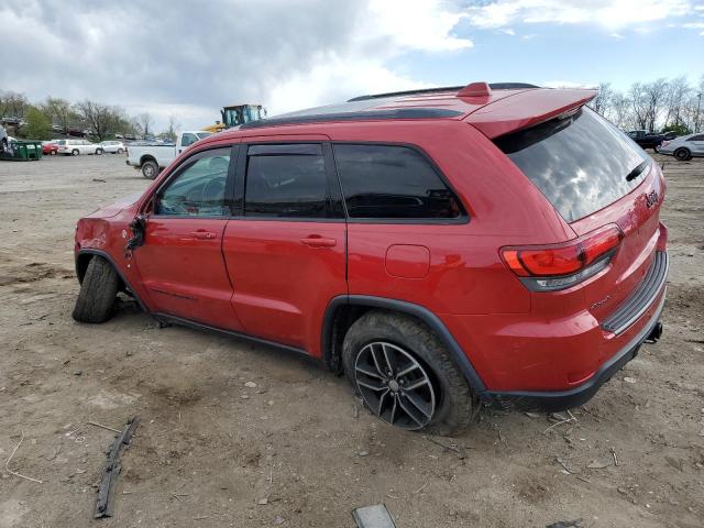 1C4RJFLG9HC633493 - 2017 JEEP GRAND CHER TRAILHAWK წითელი ფოტო 2