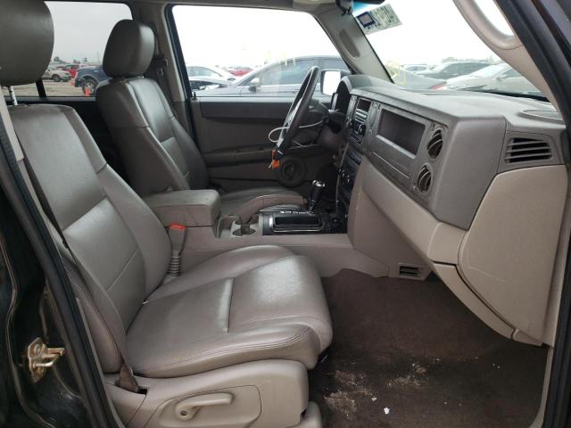 1J8HH48K07C547358 - 2007 JEEP COMMANDER BLACK photo 5