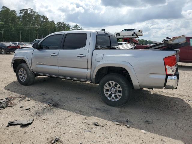 3TMCZ5AN1KM192751 - 2019 TOYOTA TACOMA DOUBLE CAB SILVER photo 2