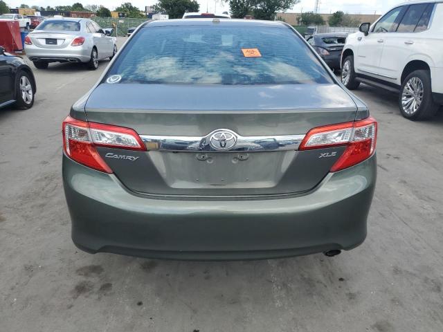 4T1BF1FK0CU554914 - 2012 TOYOTA CAMRY BASE GREEN photo 6