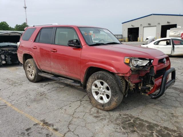 JTEBU5JR3G5308392 - 2016 TOYOTA 4RUNNER SR5/SR5 PREMIUM 红色 照片 4