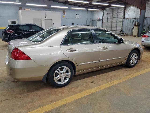 1HGCM56727A191624 - 2007 HONDA ACCORD EX 金色 照片 3
