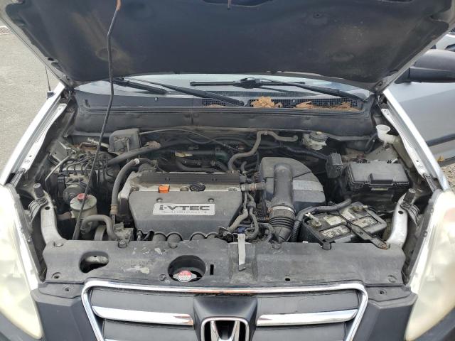 SHSRD78885U342540 - 2005 HONDA CR-V EX SILVER photo 12