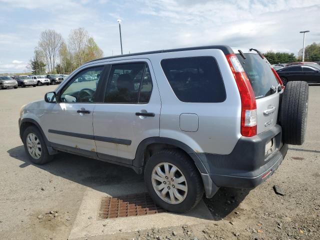 SHSRD78885U342540 - 2005 HONDA CR-V EX SILVER photo 2