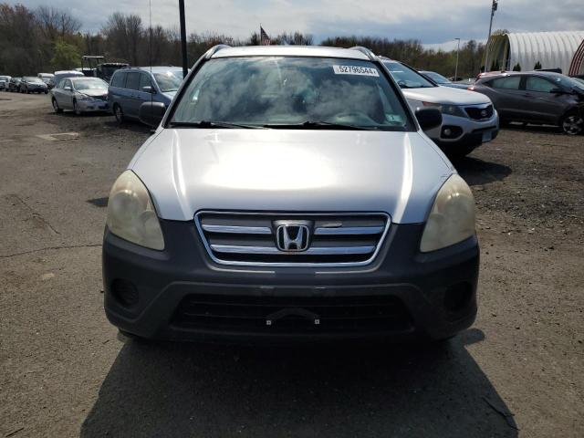 SHSRD78885U342540 - 2005 HONDA CR-V EX SILVER photo 5