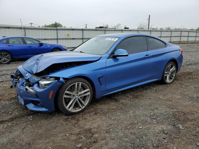 WBA4W9C50KAF94775 - 2019 BMW 440XI BLUE photo 1