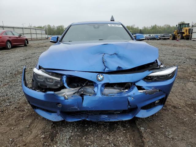 WBA4W9C50KAF94775 - 2019 BMW 440XI BLUE photo 5