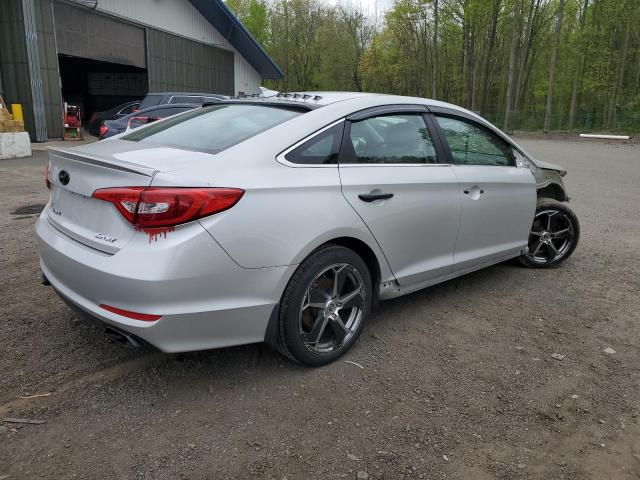 5NPE34AF1GH341895 - 2016 HYUNDAI SONATA SPORT SILVER photo 3