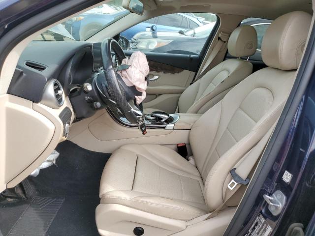 WDC0G4KBXGF085481 - 2016 MERCEDES-BENZ GLC 300 4MATIC BLUE photo 7