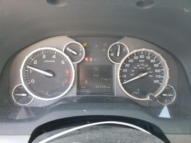 5TFUW5F14EX398857 - 2014 TOYOTA TUNDRA DOUBLE CAB SR/SR5 WHITE photo 9