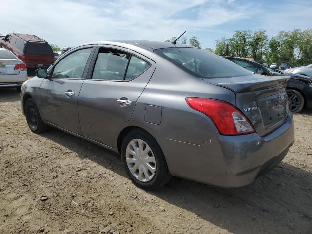 3N1CN7AP9GL837218 - 2016 NISSAN VERSA S GRAY photo 2