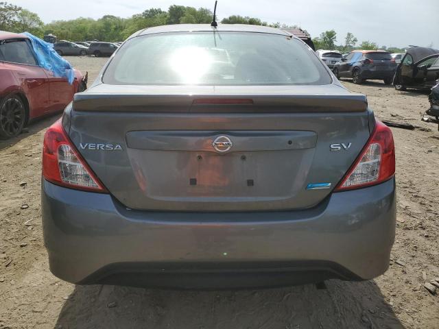 3N1CN7AP9GL837218 - 2016 NISSAN VERSA S GRAY photo 6