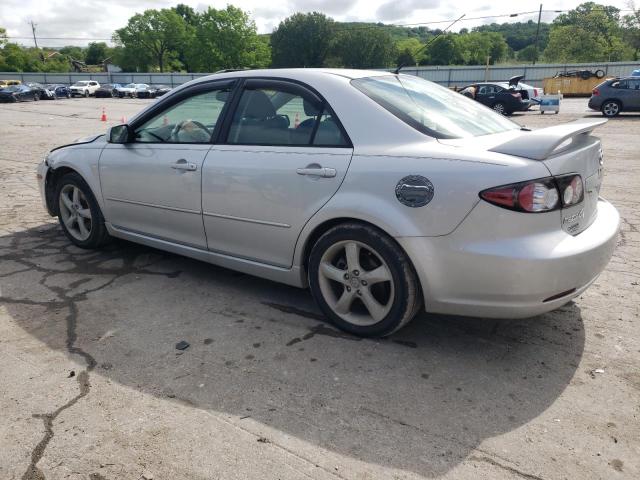 1YVHP80D865M25861 - 2006 MAZDA 6 S SILVER photo 2