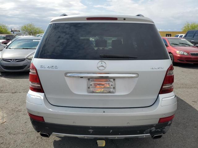 4JGBF71E07A247688 - 2007 MERCEDES-BENZ GL 450 4MATIC SILVER photo 6