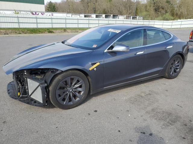 5YJSA1E22KF338655 - 2019 TESLA MODEL S ნაცრისფერი ფოტო 1