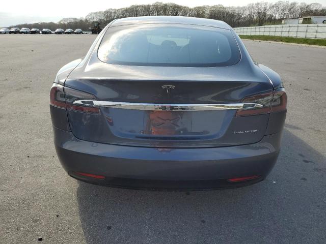 5YJSA1E22KF338655 - 2019 TESLA MODEL S ნაცრისფერი ფოტო 6