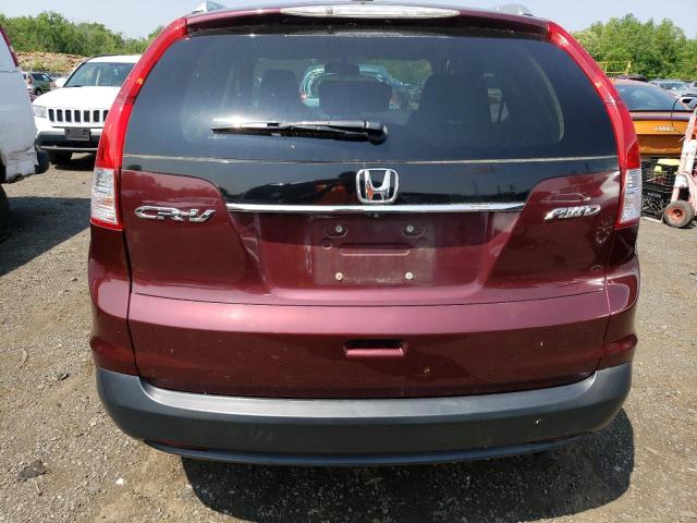 5J6RM4H70EL013867 - 2014 HONDA CR-V EXL MAROON photo 6