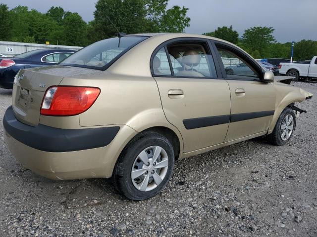 KNADE223496583895 - 2009 KIA RIO BASE GOLD photo 3